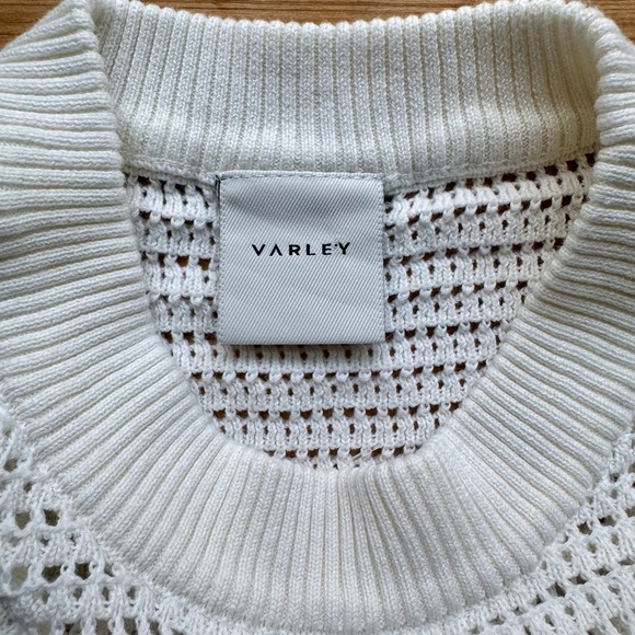 VARLEY Pullover White Sweater Small - Picture 5 of 8